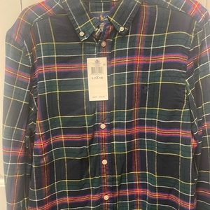 Ralph Lauren Button down shirt Large 14/16 bought at dillards NWT